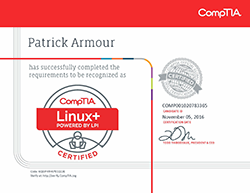 CompTIA Linux Plus Certification